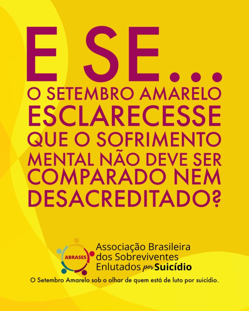 E SE - Campanha ABRASES - Setembro Amarelo - 18-09