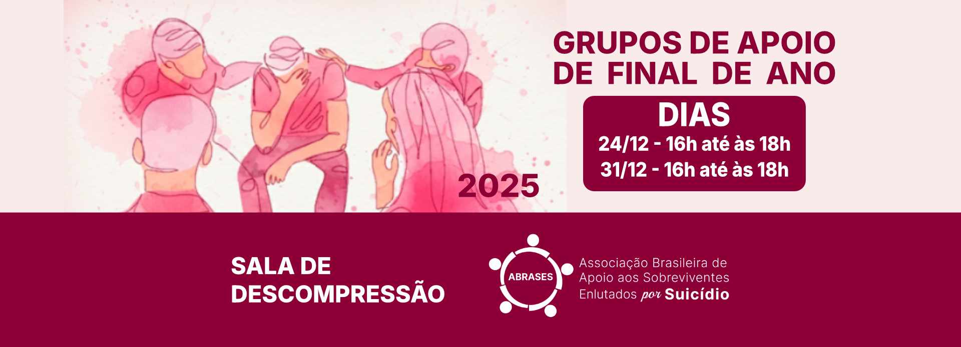 Sala descompressão final de ano-2025 -Grupo de Apoio-ABRASES